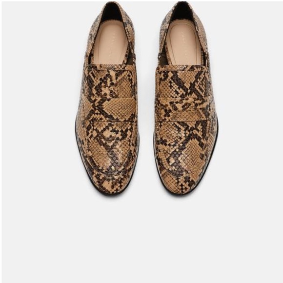 Zara Animal Print Loafers Size 6 - Picture 2 of 5